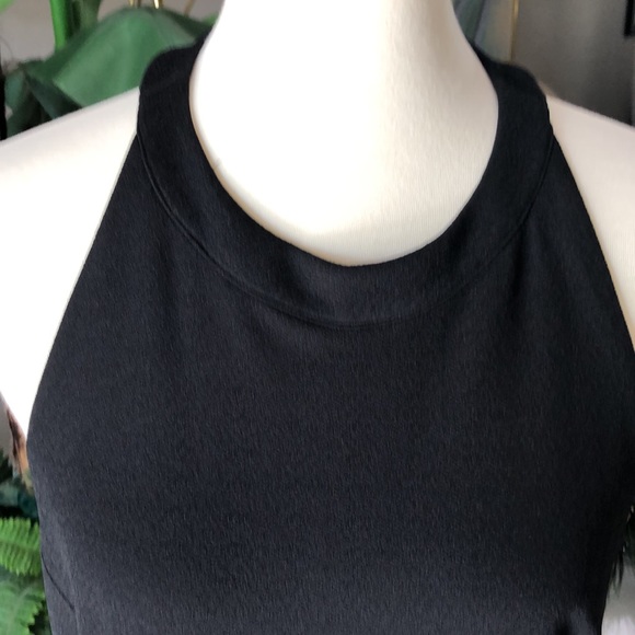 SZ M NWT 🌸LOOK AT MY BACK VIEW🌸 BLACK SPECIAL OCCASION OR HOLIDAY DRESS - Picture 3 of 9